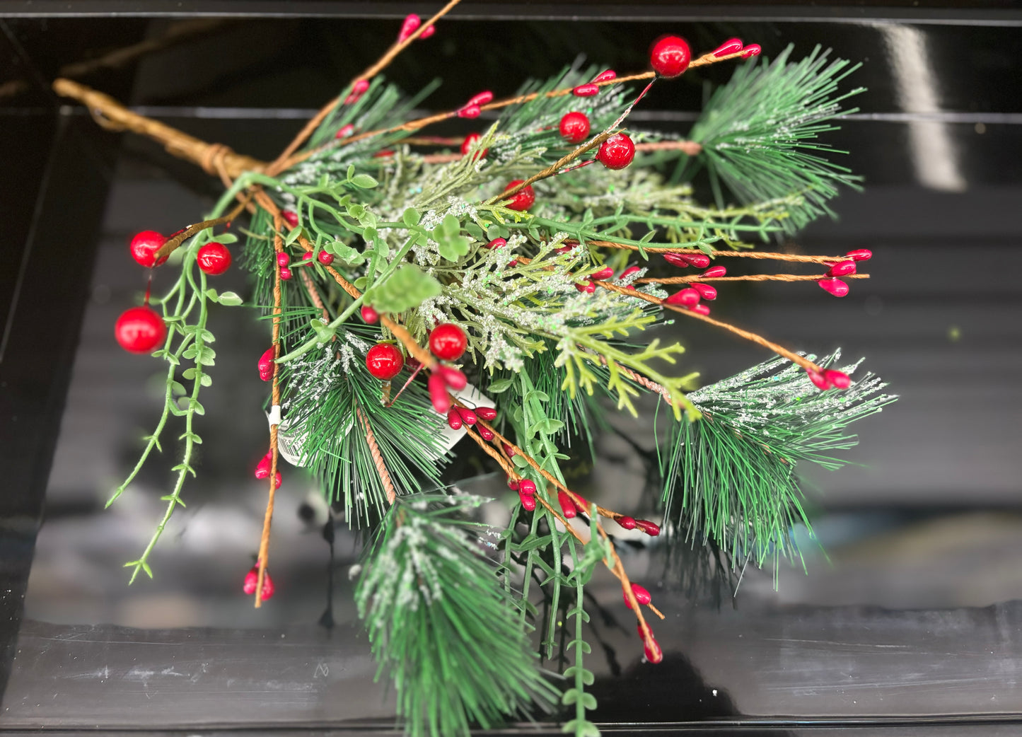 Red Berry and Pine Pick