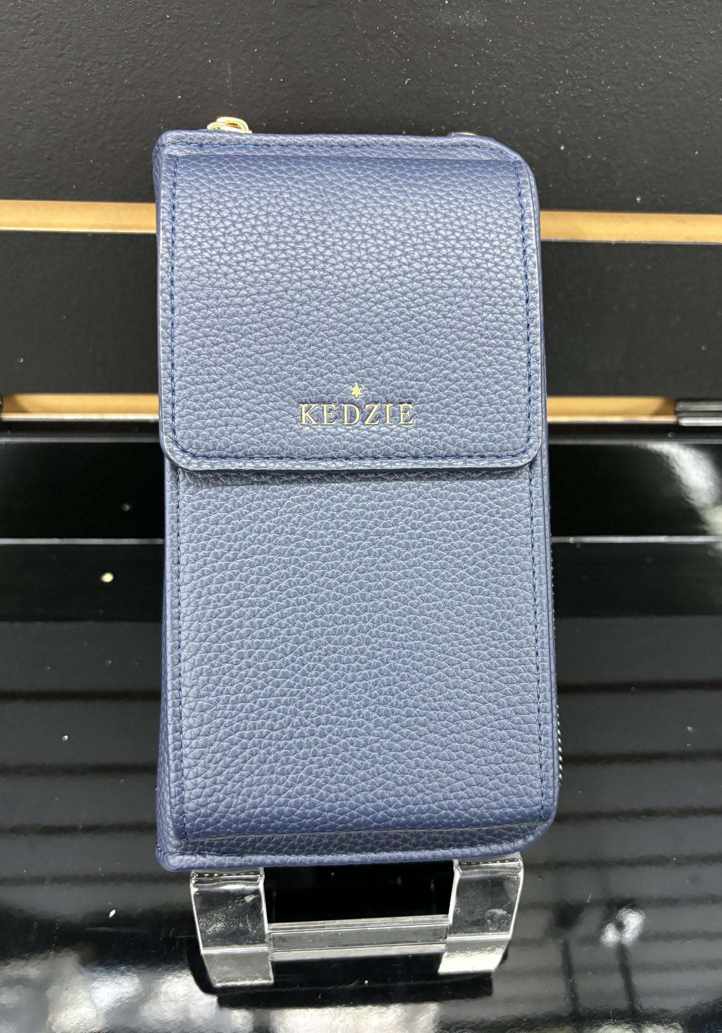 Navy Smartphone Crossbody