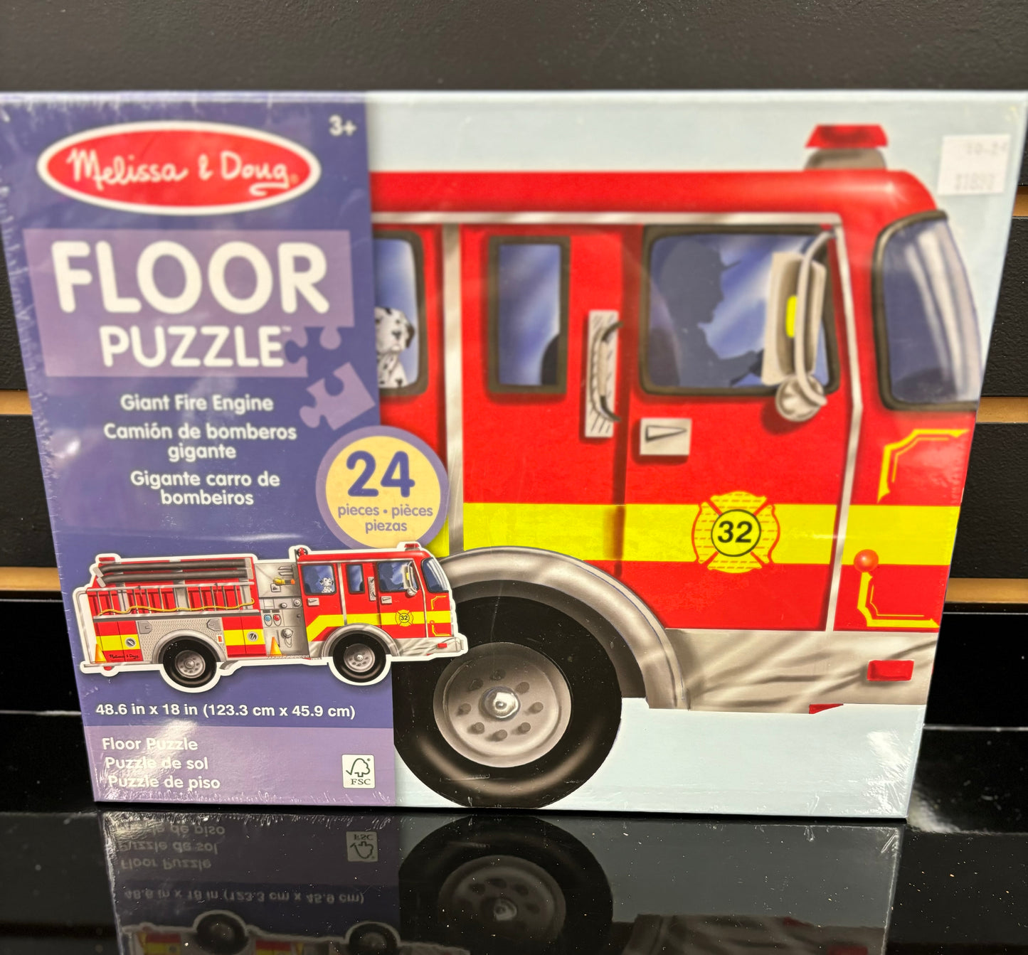 Firetruck Floor Puzzle